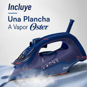 Plancha de vapor Oster® , AeroGlide S7200, azul oscuro, GCSTAC7202-052
