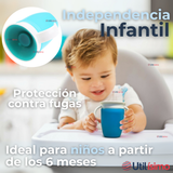 Vaso Taza 360° Antiderrame Para Bebés Y Niños 250ml