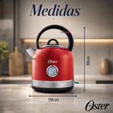 Hervidor eléctrico Oster® con capacidad de 2.5 L BVSTKT900R