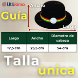 Sombrero Nortino Fiestas Patrias Gorro Niña Baile Danzas Negro