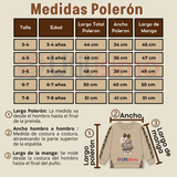Conjunto 2 Piezas Buzo Pantalón Y Polerón Beige Osito Niña