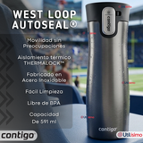 Vaso Térmico Contigo West Loop AUTOSEAL® de 591 ML