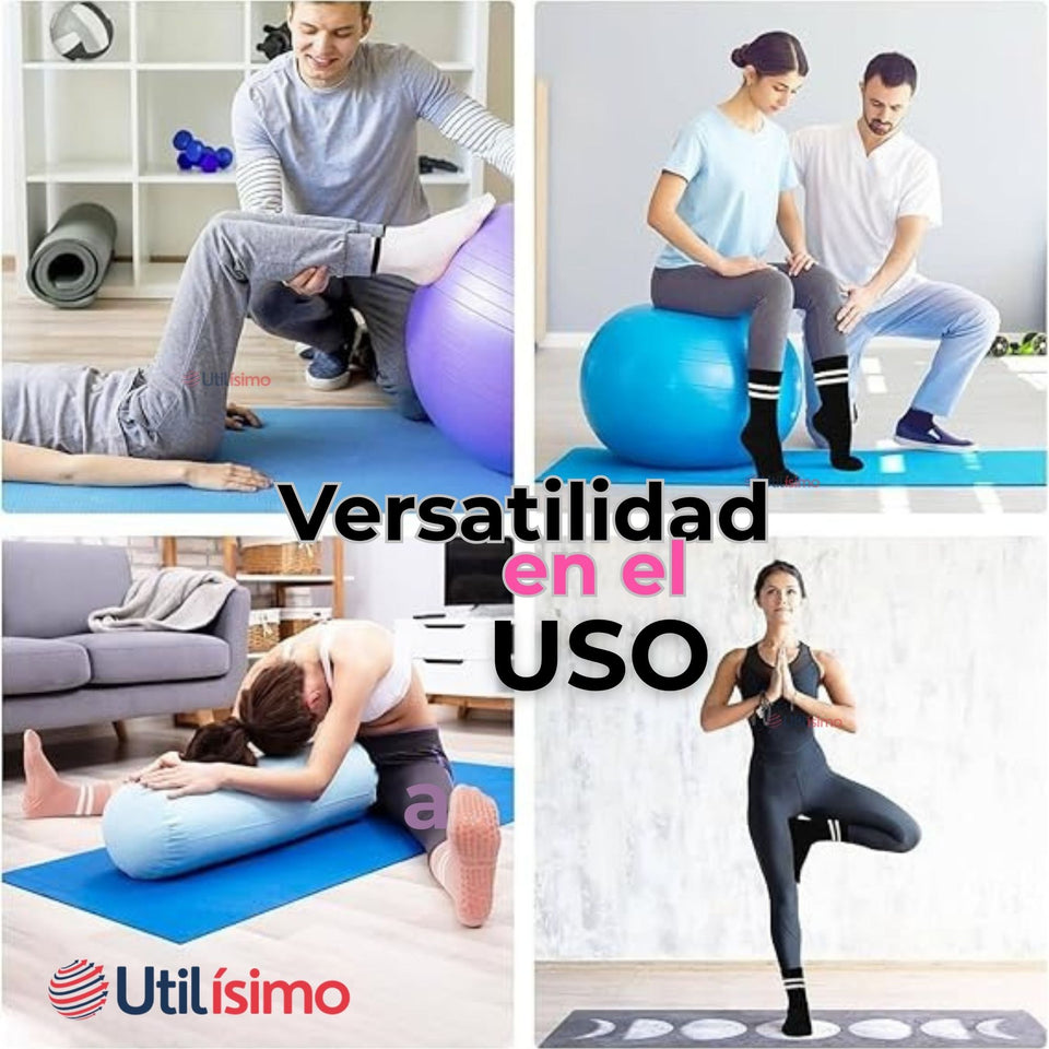 Pack 3 Calcetines Antideslizantes Largos Mujer