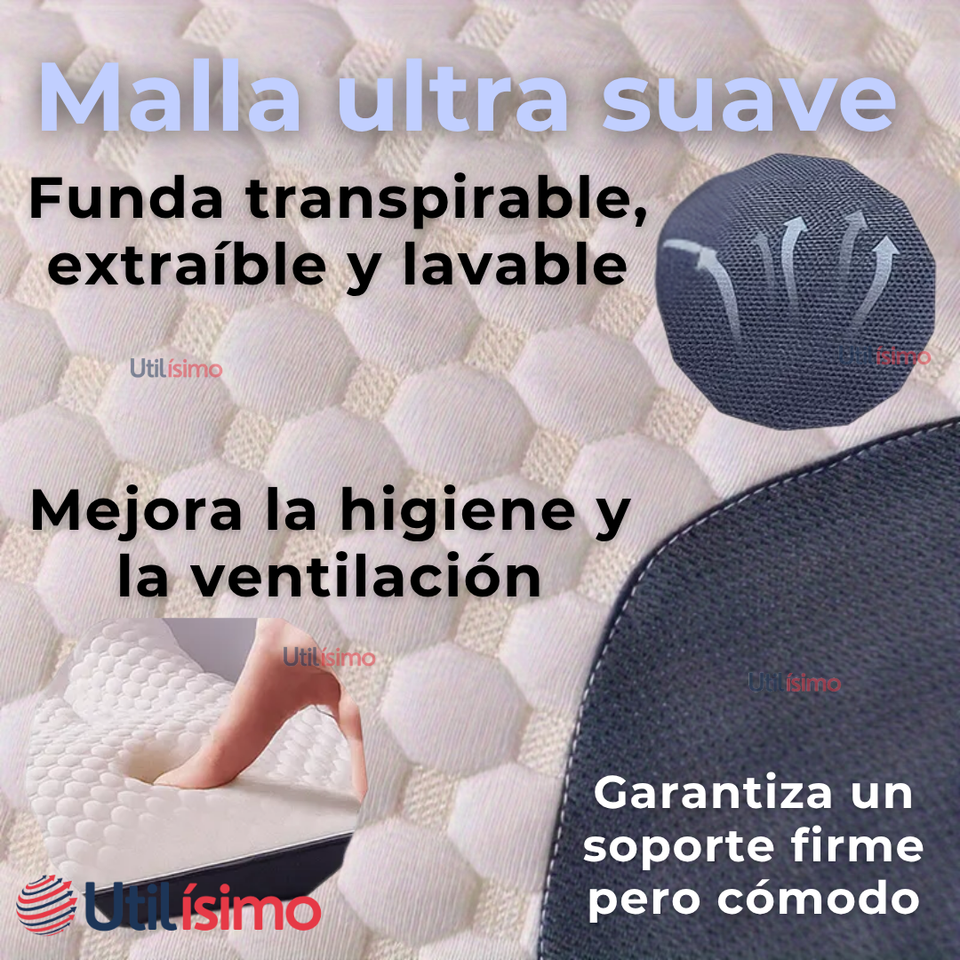 Almohada Ortopédica Ergonómicas Para Cuello y Cervical