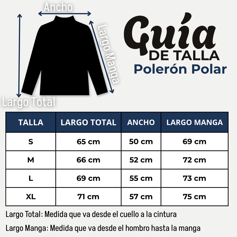 Polerón Térmico Micropolar Cuello Alto Hombre Negro Invierno