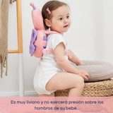 Mochila Protectora Cabeza Bebé Niña Antigolpes Almohadilla Ajustable Surtido