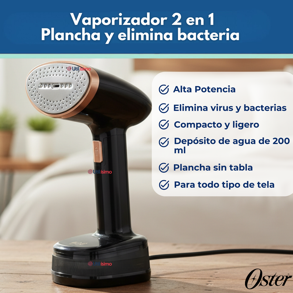 Vaporizador de prendas de mano plegable GCSTFS300