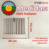 Poncho Manta Mapuche LANA GRUESO 114x56cm Fiestas Patrias