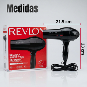 Secador De Cabello Control Frizz Revlon 2000W Negro