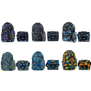 Mochila Con Lonchera Y Estuche 45CM Estampado  Full Color Niño