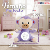 Peluche Mono Espantacuco Con Luz Y Sonido Para Bebé Niño Niña
