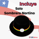 Sombrero Nortino Niña Fiestas Patrias Baile Nortino