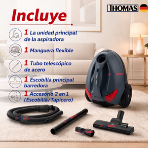 Aspiradora Thomas Th-1407 1400w Color Gris
