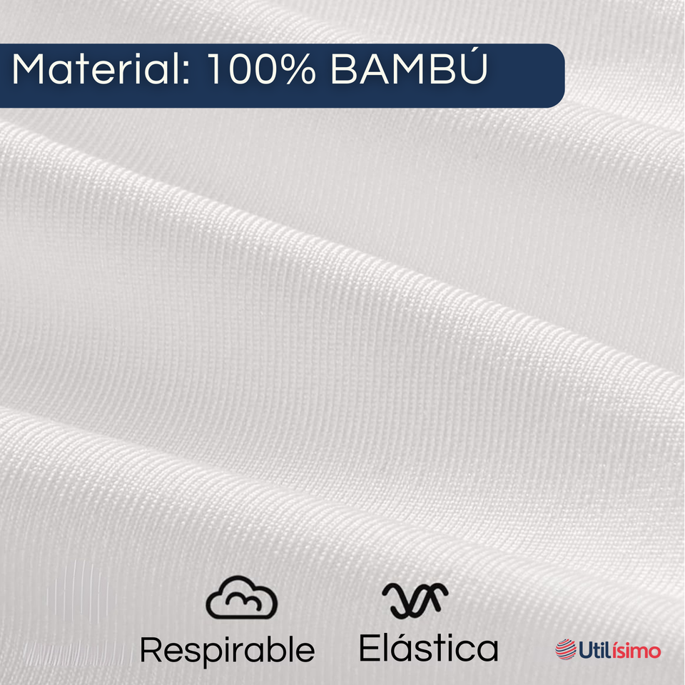 Camiseta Bambu Juvenil Redondo Colores Surtidos