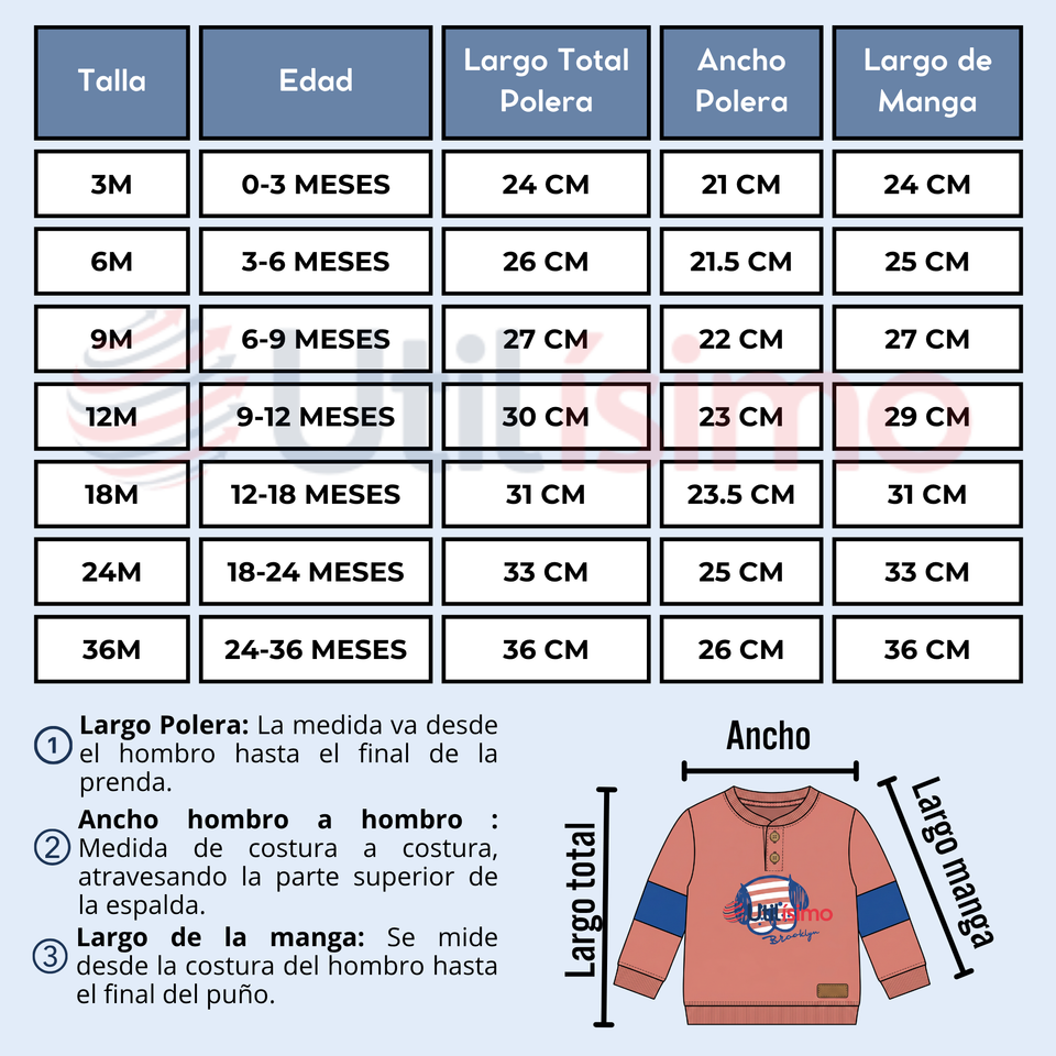 Conjunto 2 Piezas Jardinera Polera Manga Larga 100% Algodón Bebé Niño Jumper Tedmimak Adorable Puppy