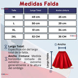 Traje Tirana Diablada Rojo 3 Piezas Mujer Adulta Baile Típico Fiestas Patrias