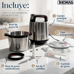 Picadora Stahl Pro XL 2 Velocidades Desmontable 5 Litros Thomas