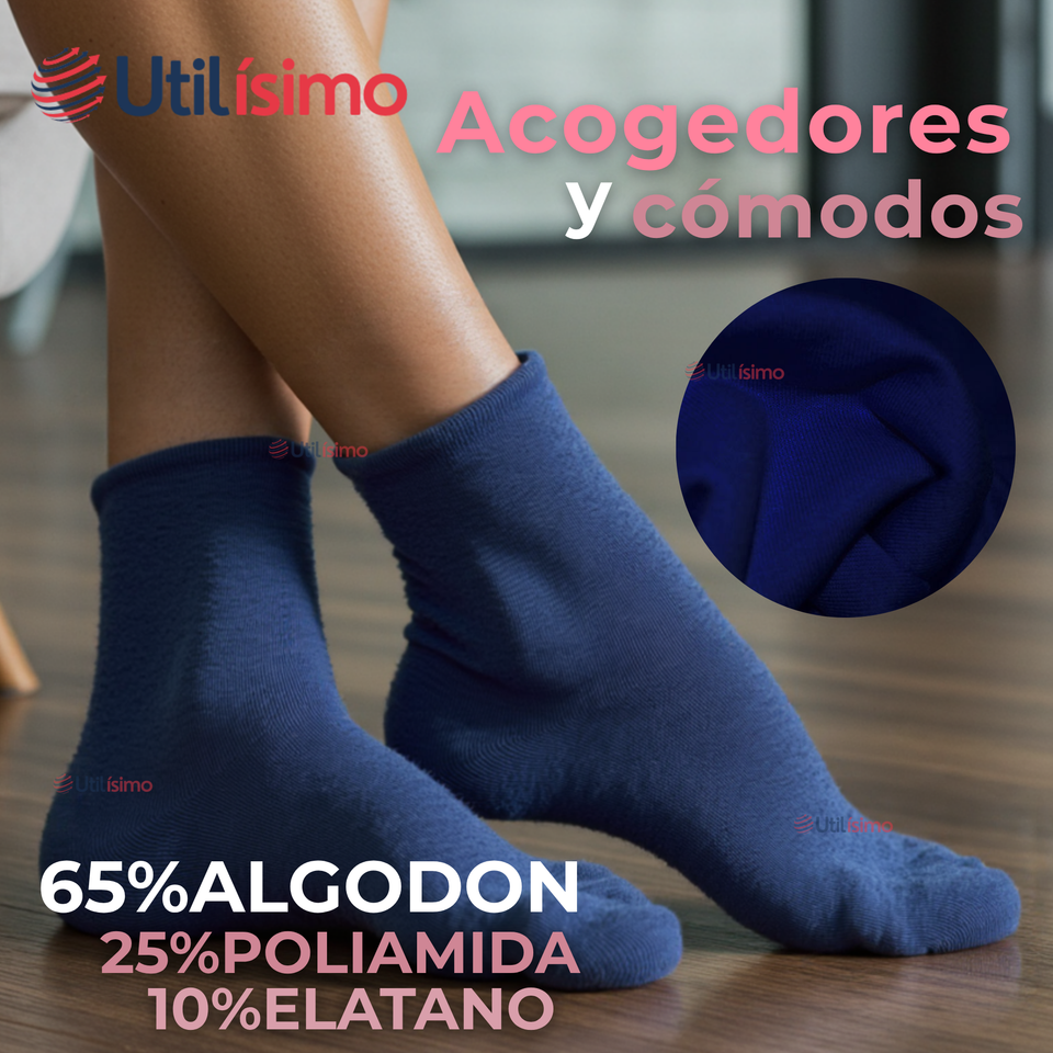 Pack 3 Calcetines Térmicos Extra Suaves Chenille Cozy Mujer Surtido