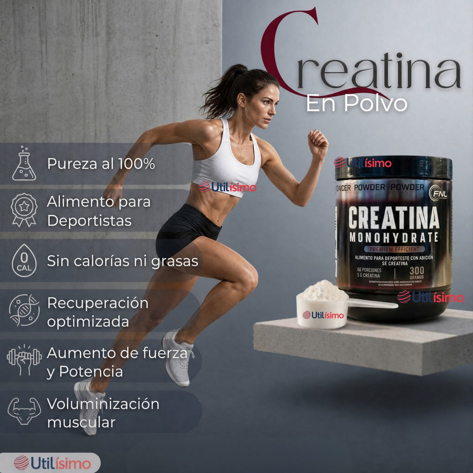 Creatina Monohidratada 300 Grs FNL