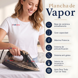 Plancha A Vapor Telefunken Steampro Smart 2200W Negro