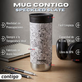 Vaso Mug Huron Couture Specked Slate Vaso Térmico 473 Ml Contigo