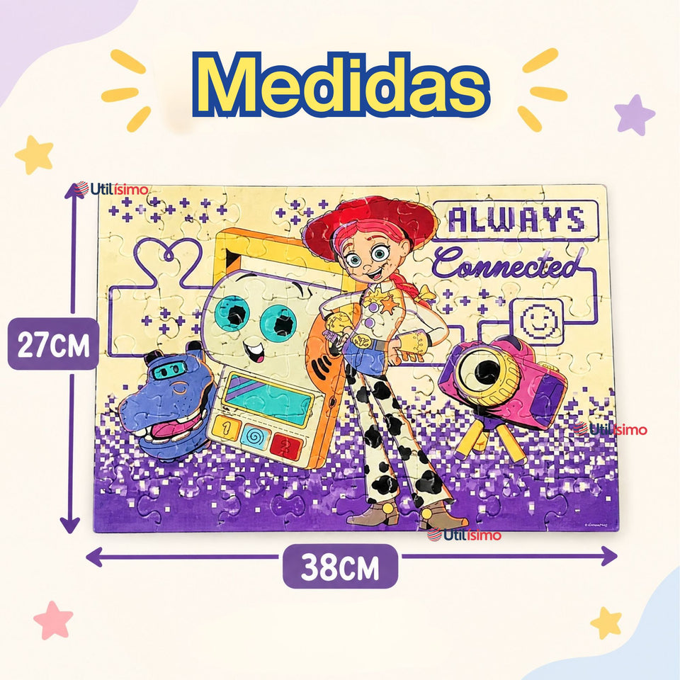 Rompecabezas Puzzle 4 en 1  Toy Story 5 Juguetes Niños
