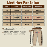 Conjunto 2 Piezas Buzo Pantalón Y Polerón Beige Osito Niña