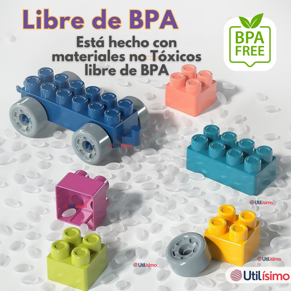 Juego Bloques de Construcción 360 piezas para Niño o Niña