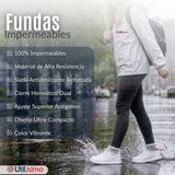 Fundas Cubre Calzado Impermeables Aislante Lluvia Blanco Mujer 1 Par