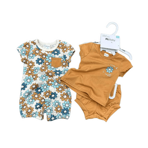 Set De Conjunto Y Enterito para bebés niñas Jump Kids