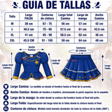 Traje Caporal Típico 2 Piezas Azul Mujer Fiestas Patrias