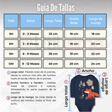 Pack 5 Bodys Manga Larga 100% Algodón Bebé Niño Tedmimak Sweet Nature