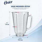 Vaso vidrio Boroclass® de 1.25 l para la licuadoras Oster®