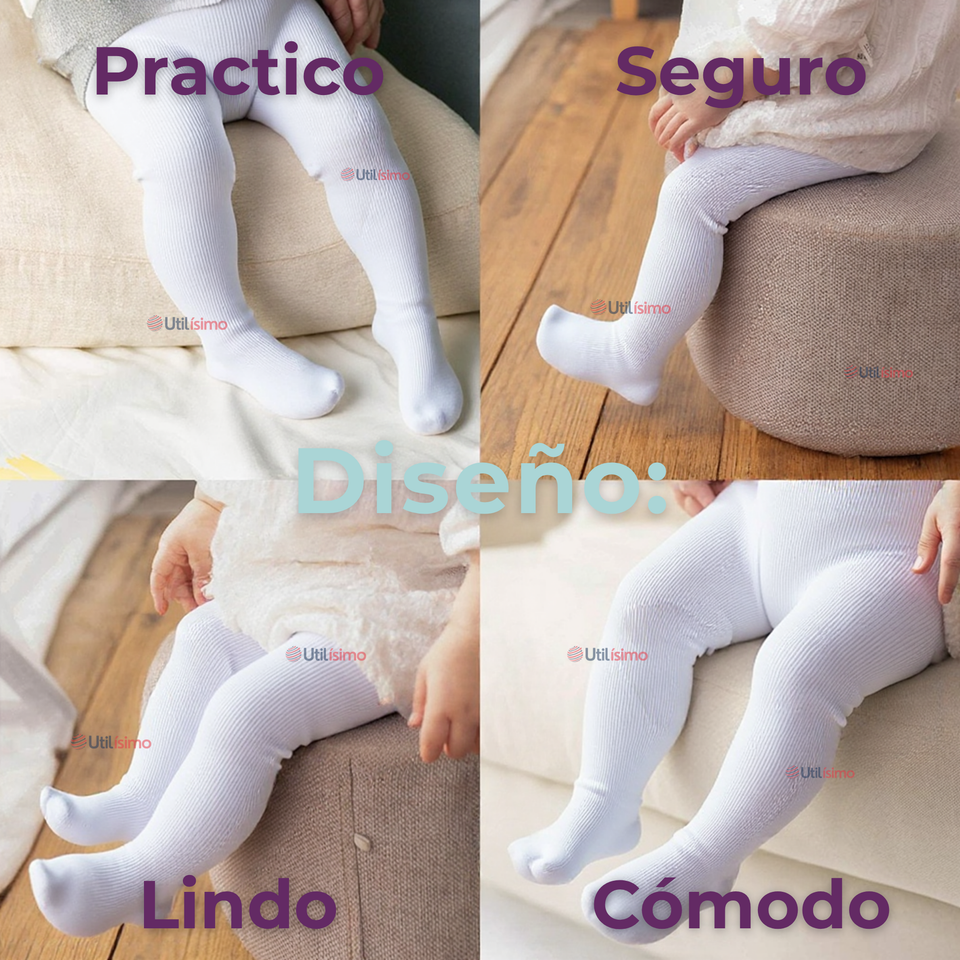 Pack 3 Pantys Primera Capa Unicolor Surtido Ballerina Bebé