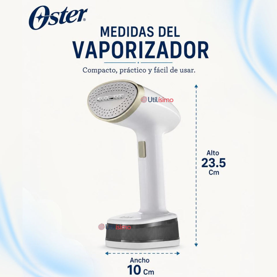 Plancha Vaporizador de prendas de mano plegable Oster GCSTFS200