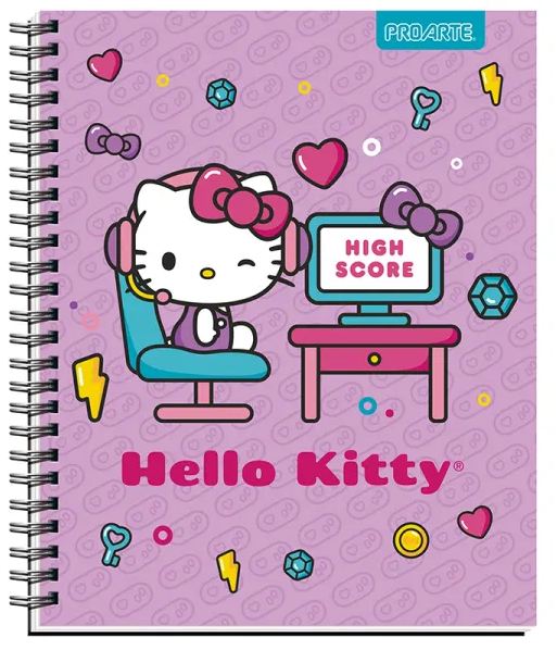Pack 5 Cuadernos Universitario HelloKitty Matemática 7MM 100 HOJAS
