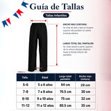 Pantalón Huaso Negro Niño Vestuario Típico Fiestas Patrias