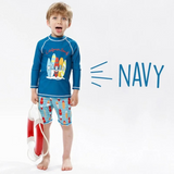 Traje De Baño Manga Larga Niño Jump Kids California Surf