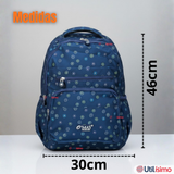 Mochila Escolar Con Estuche 46cm Poliéster Impermeable Niña Juvenil