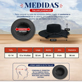 Sombrero Huaso Negro Tradicional Para Fiestas Patrias