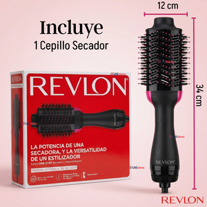 Cepillo Secador Alisador One Step Voluminizador Revlon 800W