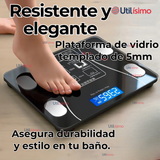 Balanza Pesa Digital Inteligente App Bluetooth Báscula Recargable