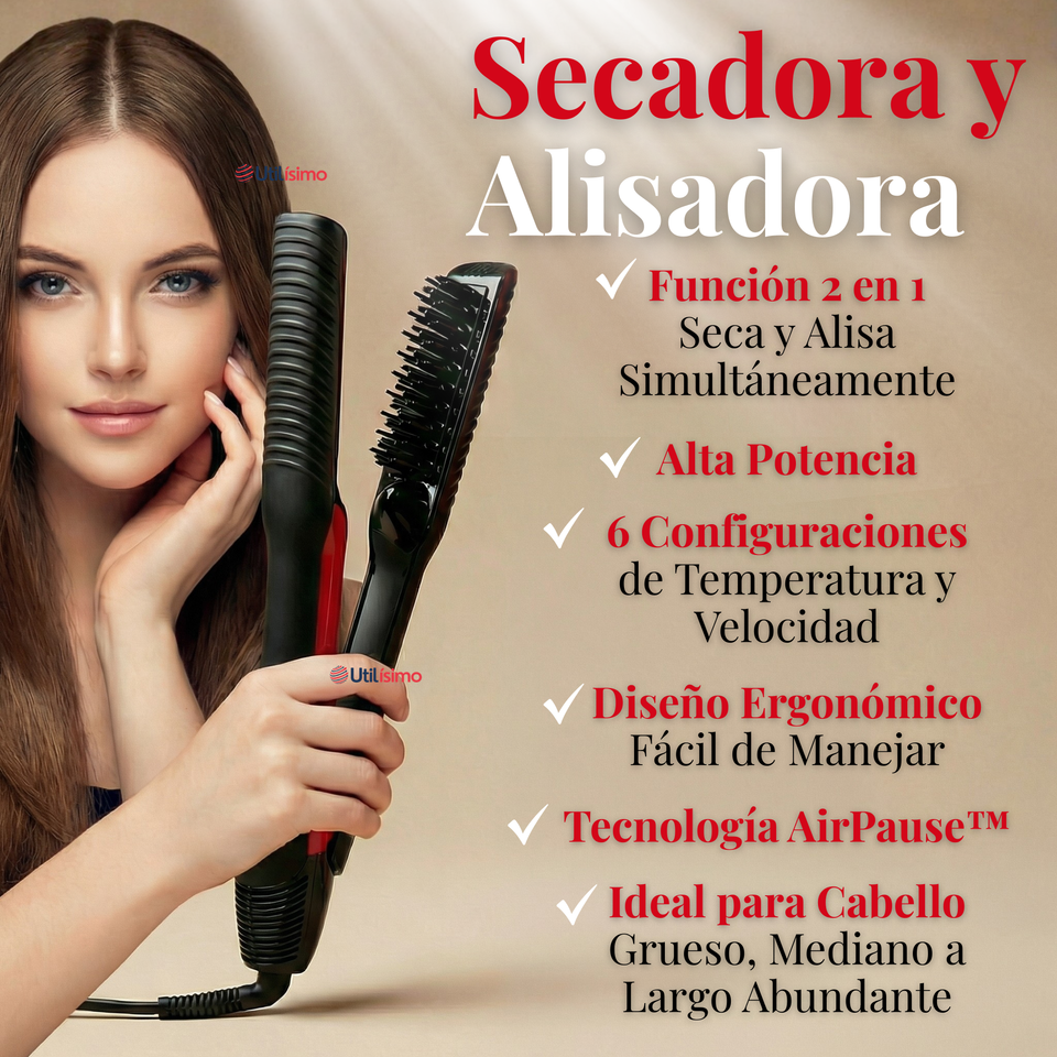 Secador Alisador Revlon One-Step 1200w 2 En 1