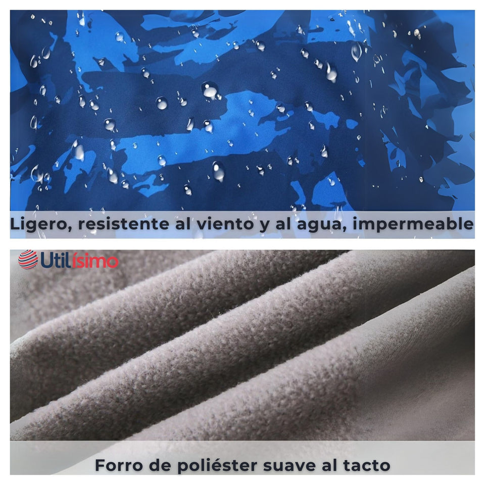 Cortaviento Impermeable Chaqueta Estampado Niño Y Bebé Jump Kids Surtidos