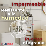Mueble Estante Esquinero Organizador De Baño Blanco