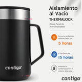 Taza Térmica Contigo Streeterville Acero Inoxidable 414ML Licorice