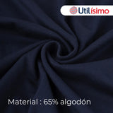 Guantes 11cm Escolares Niña y Niño Azul Oscuro