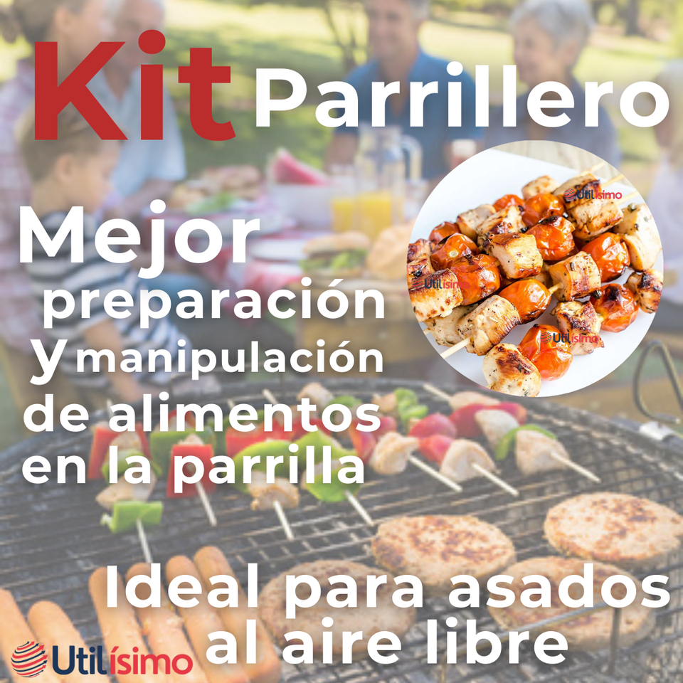 Pack 45 Piezas Brochetas Para Anticuchos Pinchos Bambú Palillos 30cm