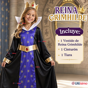 Disfraz Reina Grimhilde Malvada Blancanieves Cosplay Juvenil
