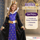 Disfraz Reina Grimhilde Malvada Blancanieves Cosplay Juvenil